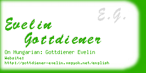 evelin gottdiener business card